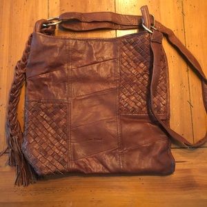 Love Stitch cross body bag $30